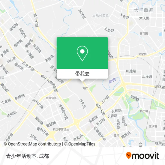 青少年活动室地图