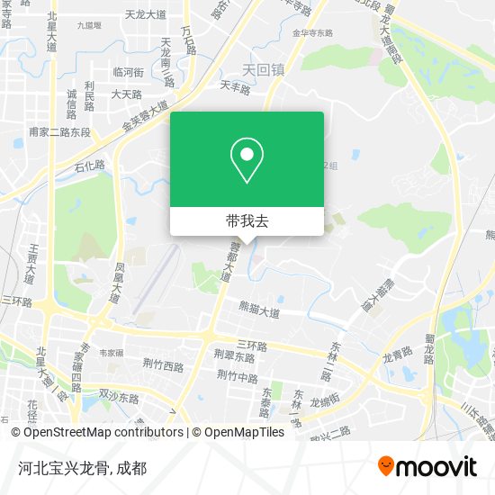 河北宝兴龙骨地图