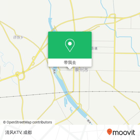清风KTV地图