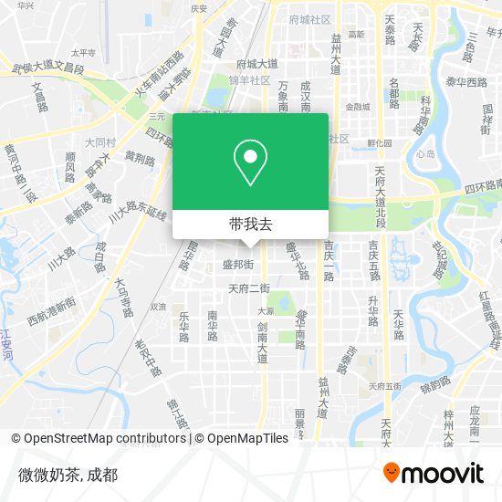 微微奶茶地图