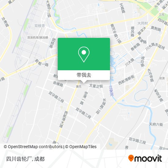 四川齿轮厂地图
