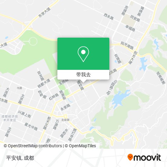 平安镇地图