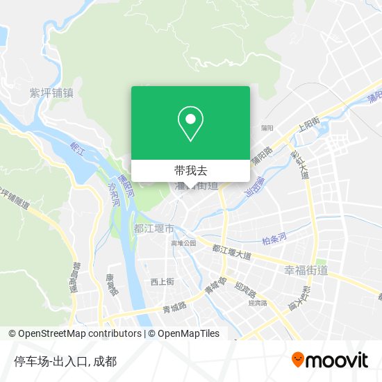 停车场-出入口地图