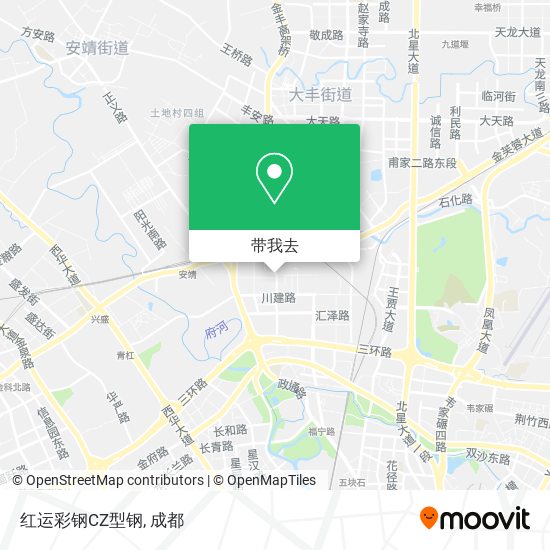 红运彩钢CZ型钢地图
