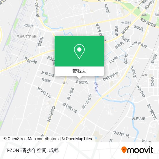 T-ZONE青少年空间地图