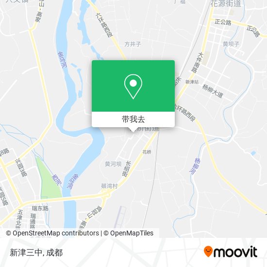 新津三中地图