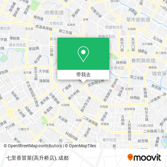 七里香冒菜(高升桥店)地图