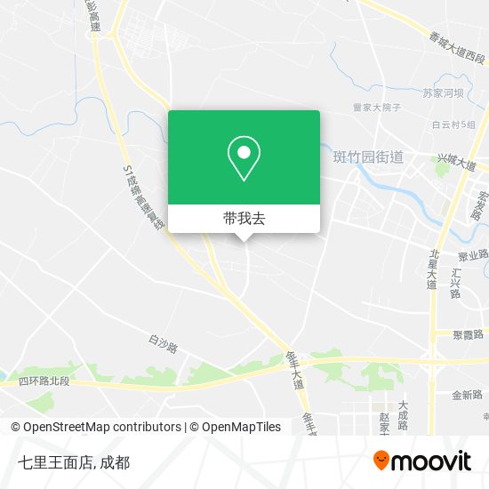 七里王面店地图