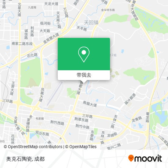 奥克石陶瓷地图