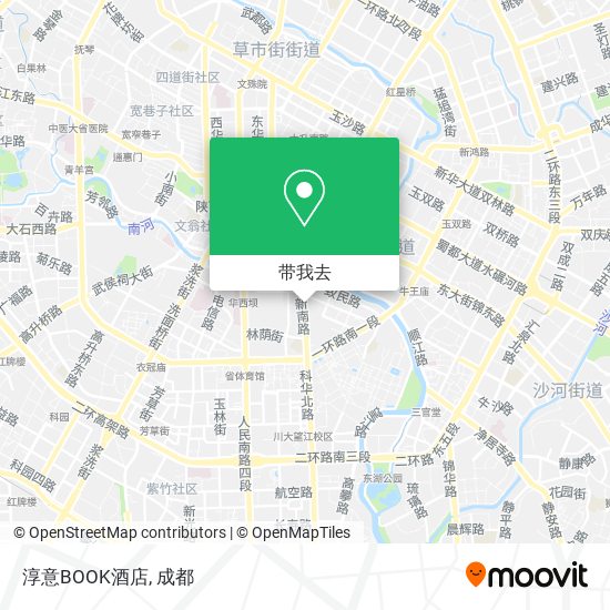 淳意BOOK酒店地图