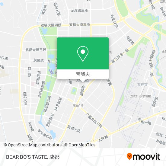 BEAR BO'S TASTE地图