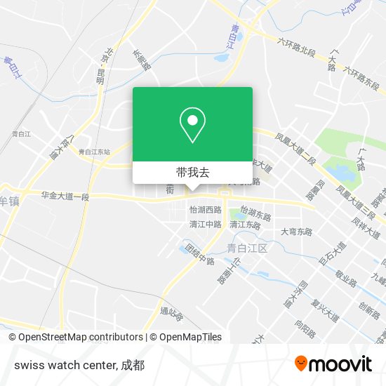 swiss watch center地图