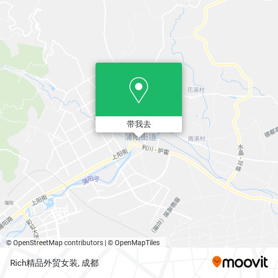 Rich精品外贸女装地图