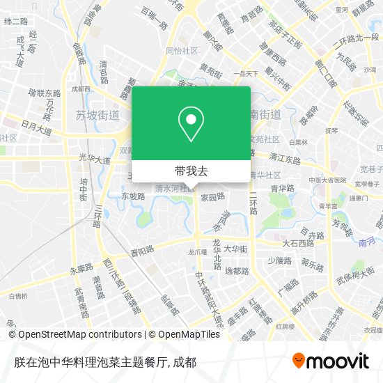 朕在泡中华料理泡菜主题餐厅地图