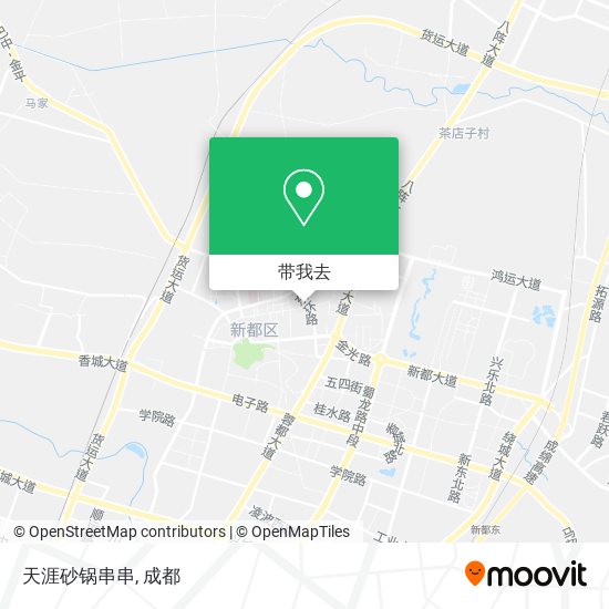天涯砂锅串串地图
