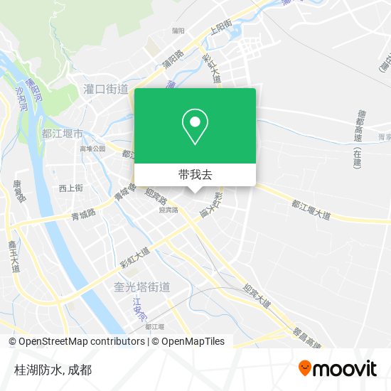 桂湖防水地图