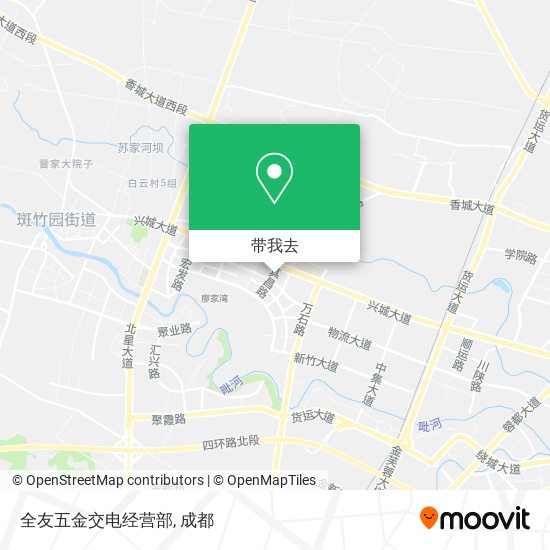 全友五金交电经营部地图