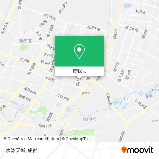 水沐天城地图