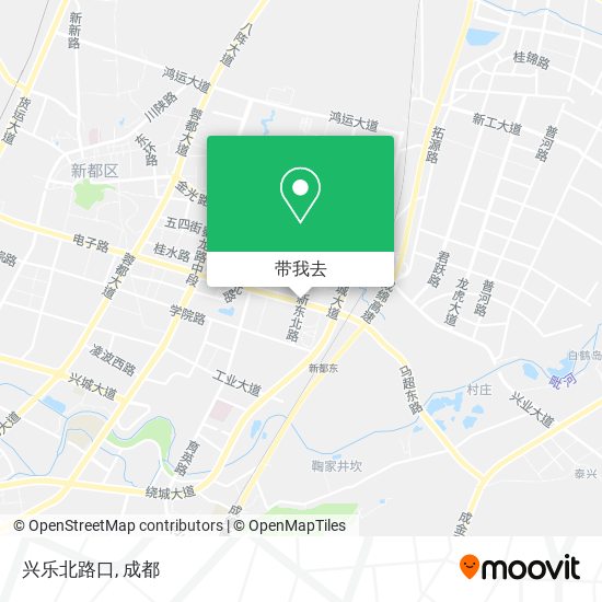兴乐北路口地图