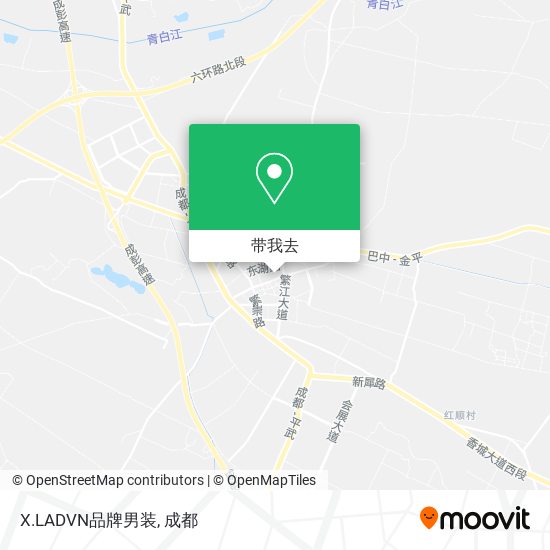 X.LADVN品牌男装地图