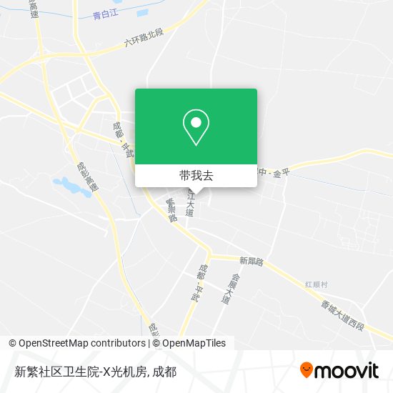 新繁社区卫生院-X光机房地图