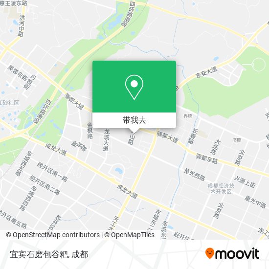 宜宾石磨包谷粑地图