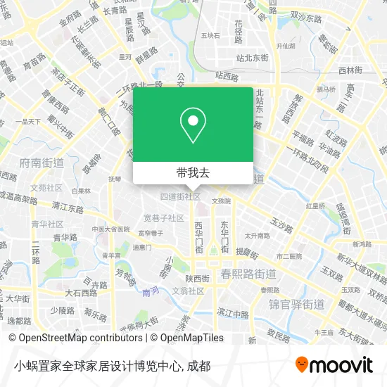 小蜗置家全球家居设计博览中心地图