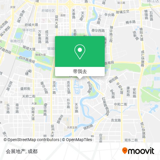 会展地产地图