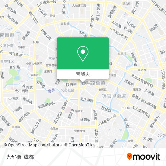 光华街地图