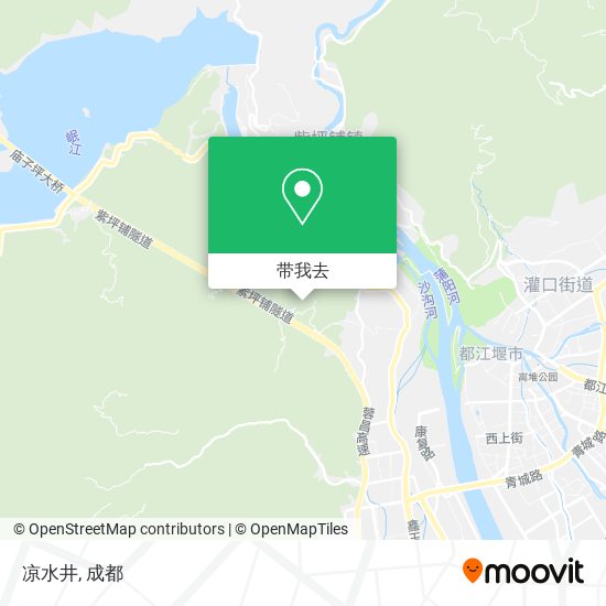 凉水井地图