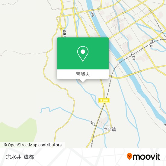 凉水井地图