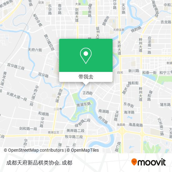 成都天府新品棋类协会地图