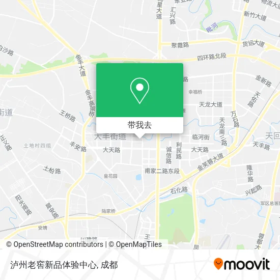 泸州老窖新品体验中心地图