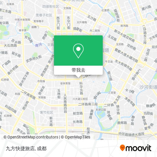 九方快捷旅店地图