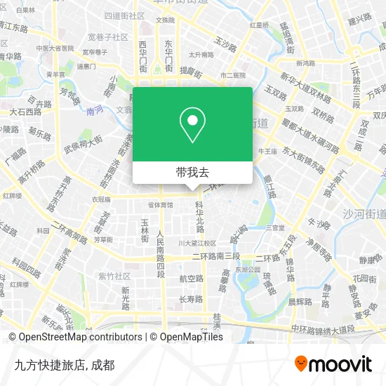 九方快捷旅店地图