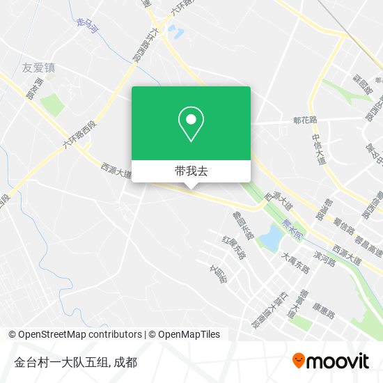 金台村一大队五组地图