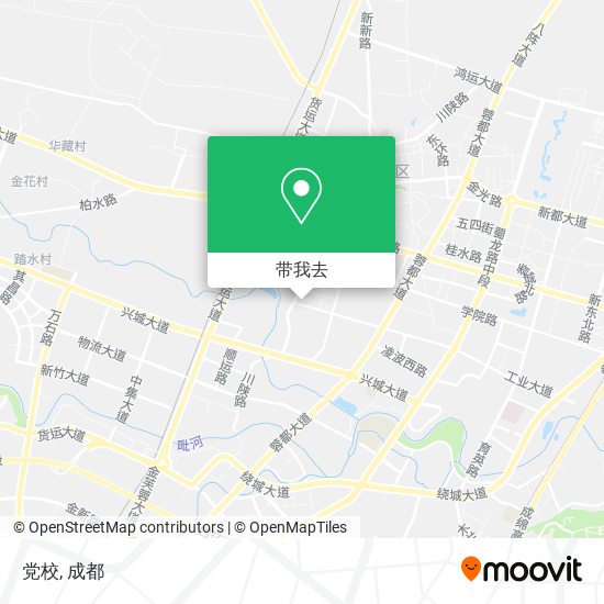 党校地图