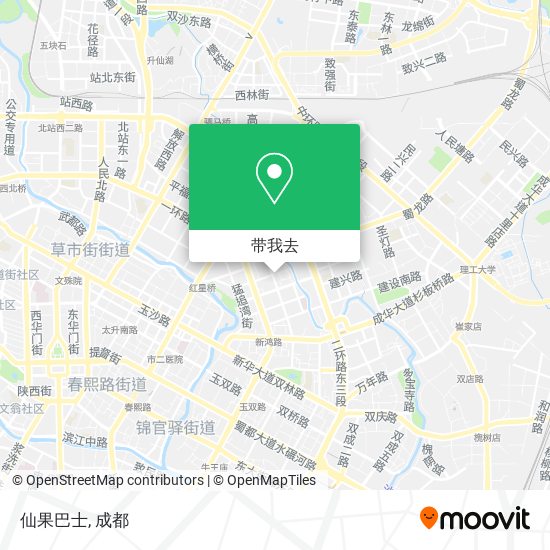 仙果巴士地图