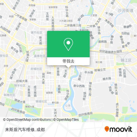 来斯盾汽车维修地图