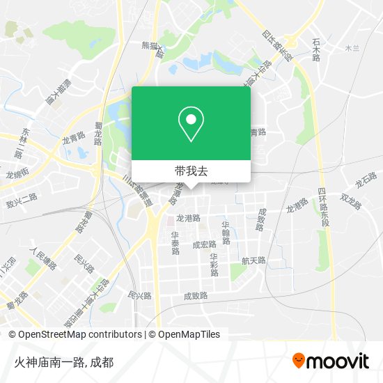 火神庙南一路地图