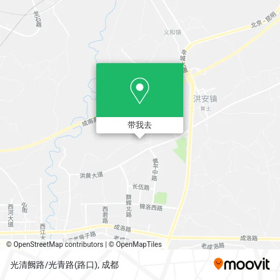光清阙路/光青路(路口)地图