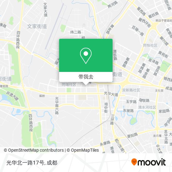 光华北一路17号地图