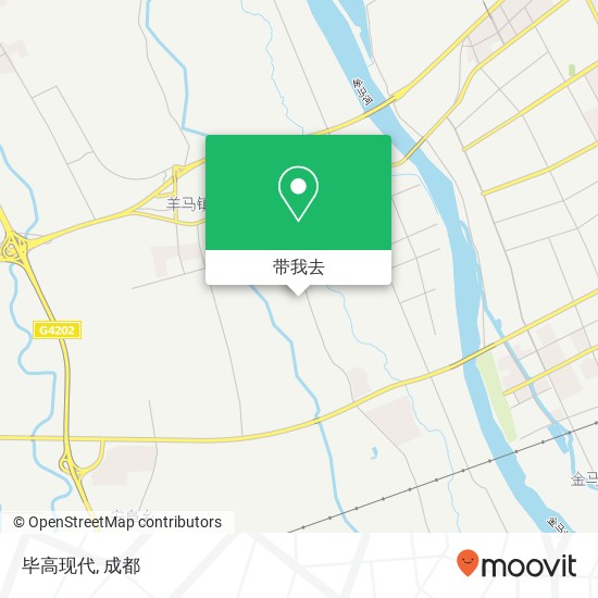 毕高现代地图