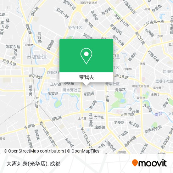 大离刺身(光华店)地图