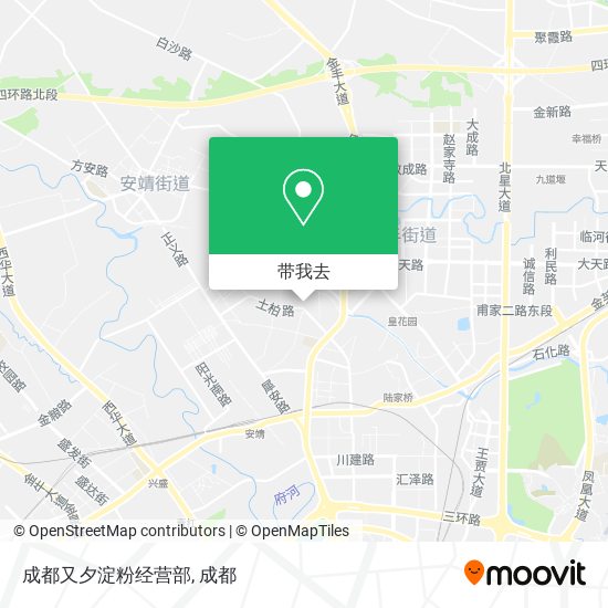 成都又夕淀粉经营部地图