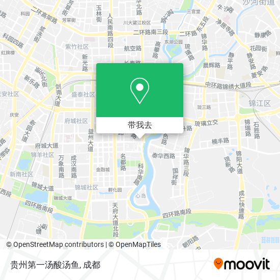 贵州第一汤酸汤鱼地图