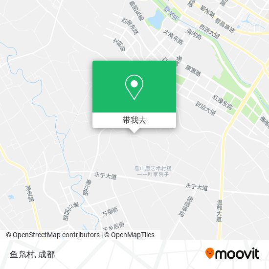 鱼凫村地图