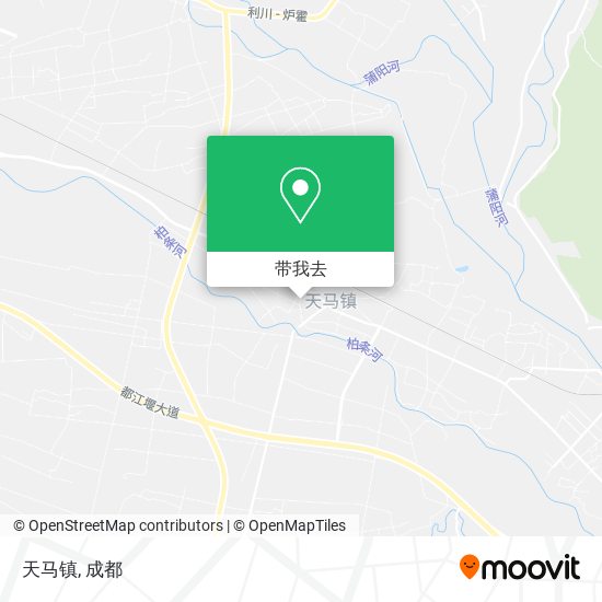 天马镇地图