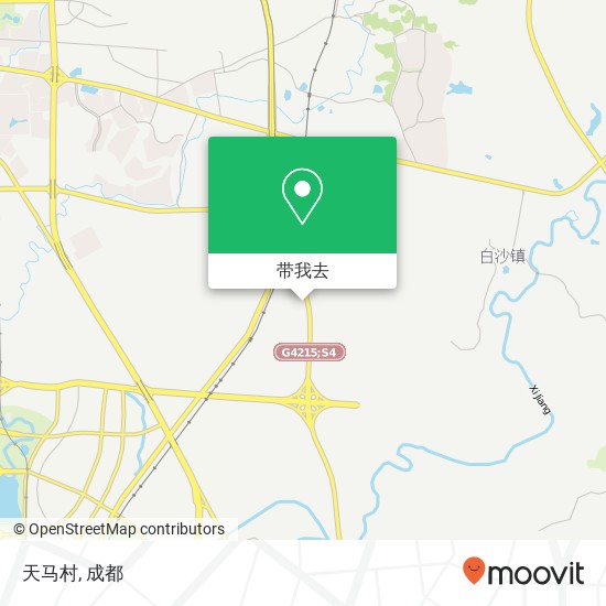 天马村地图
