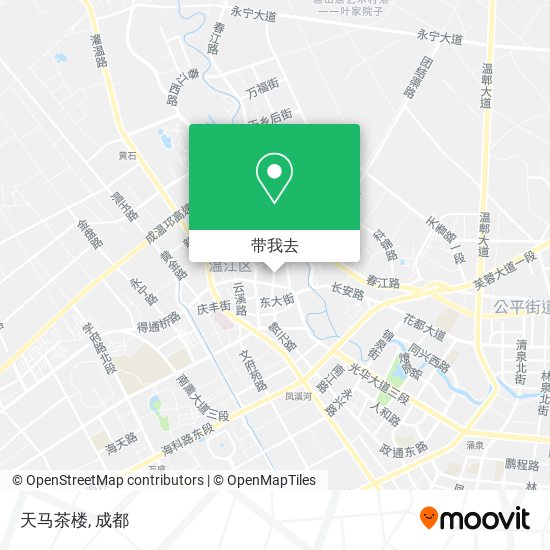 天马茶楼地图